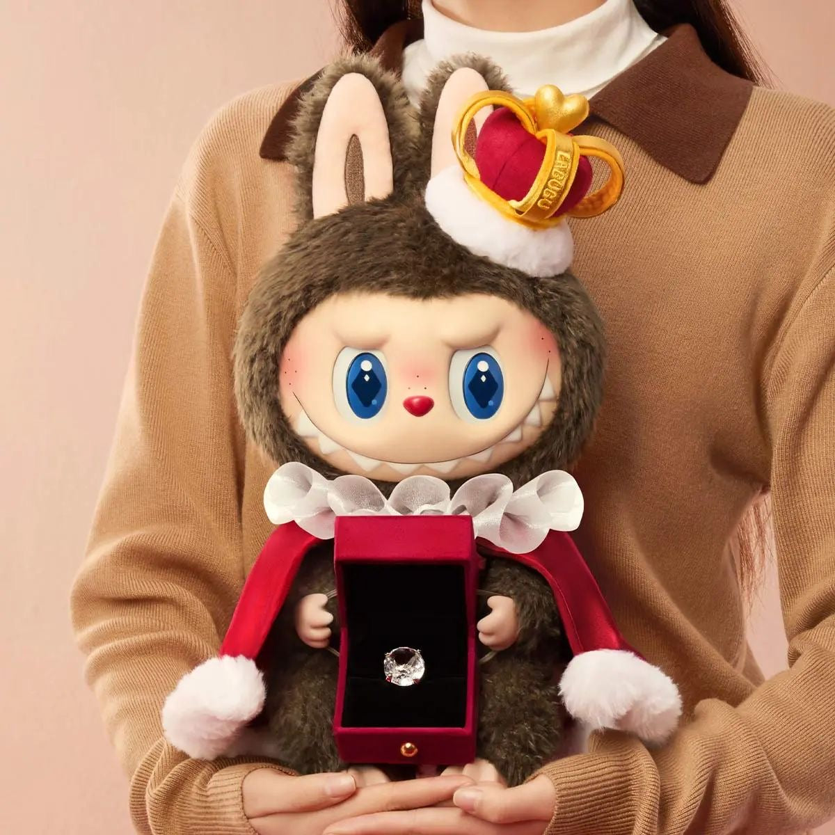 Big Labubu - THE MONSTERS Let's Checkmate Series- Vinyl Plush Doll