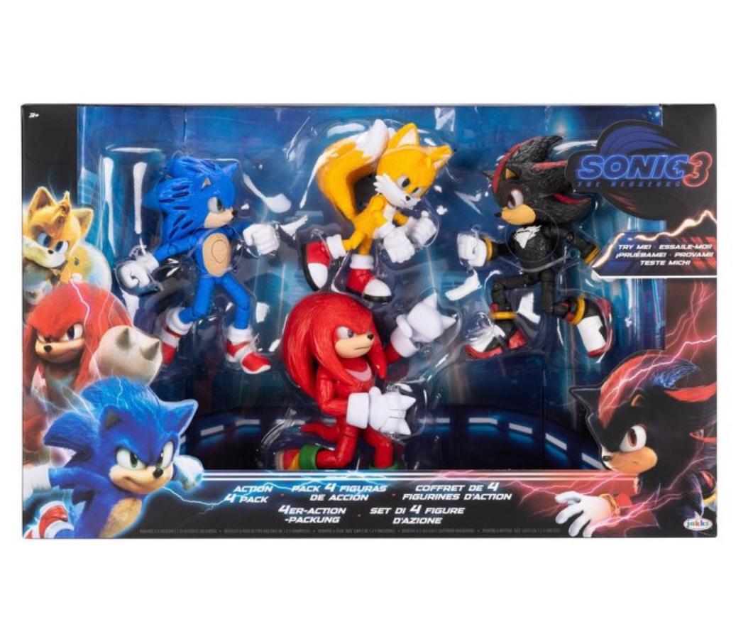 Sonic 3 Movie 4 Pack