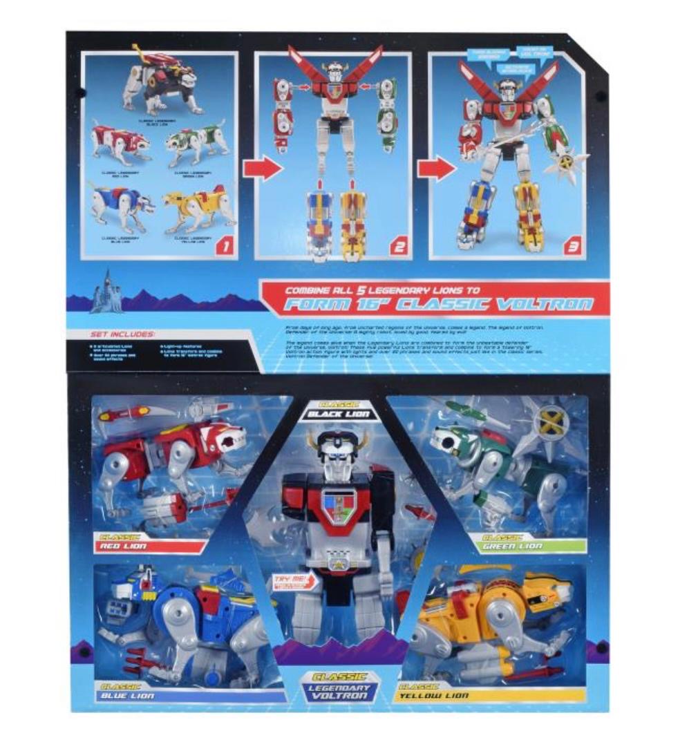 Electronic Voltron Figure