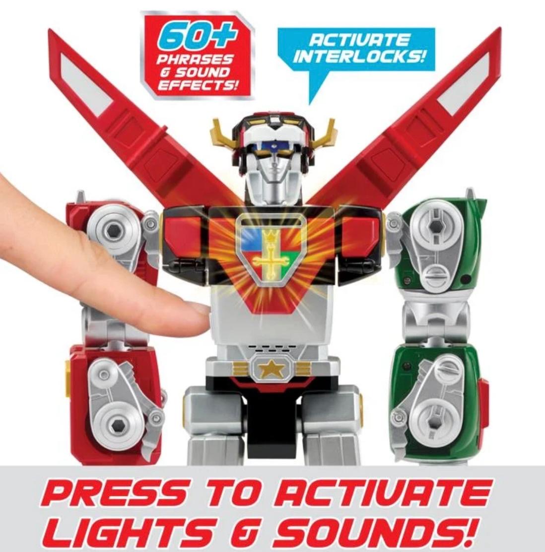 Electronic Voltron Figure