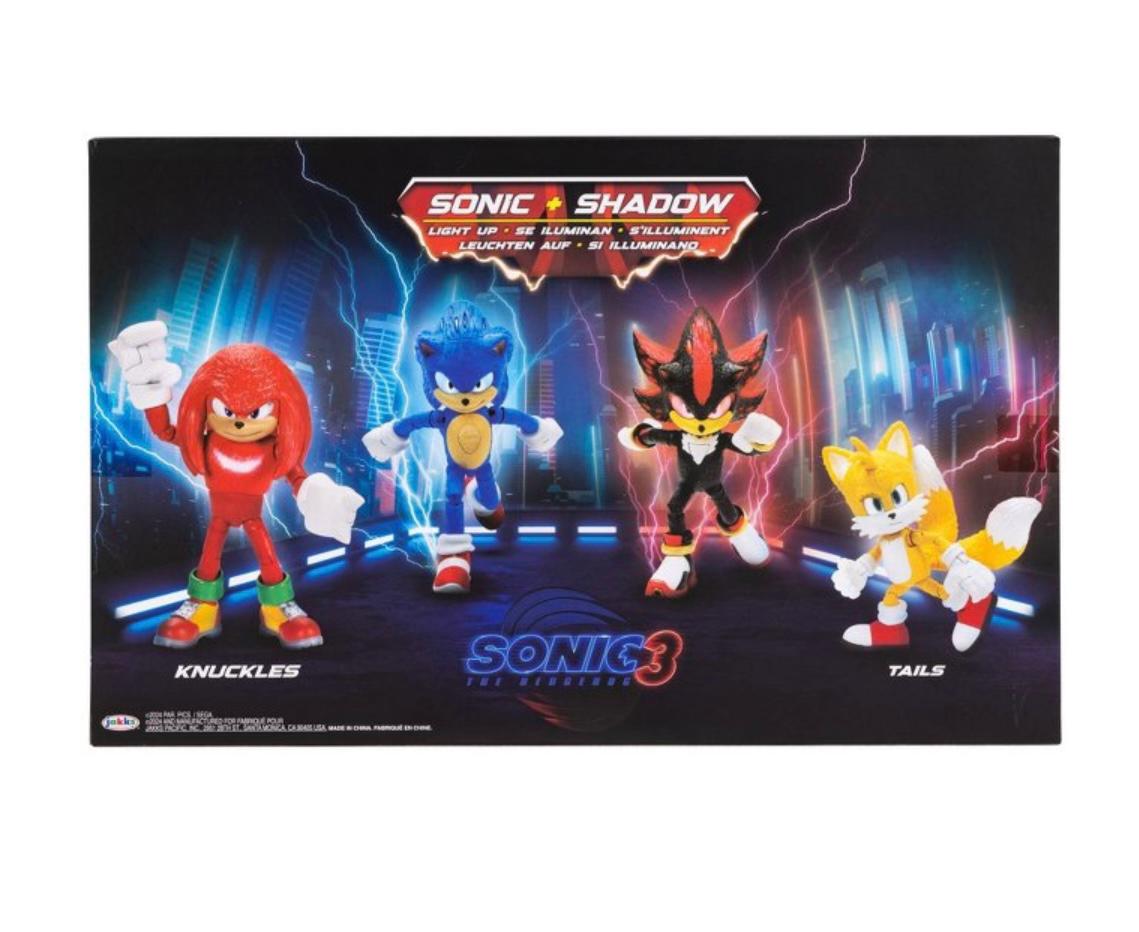 Sonic 3 Movie 4 Pack