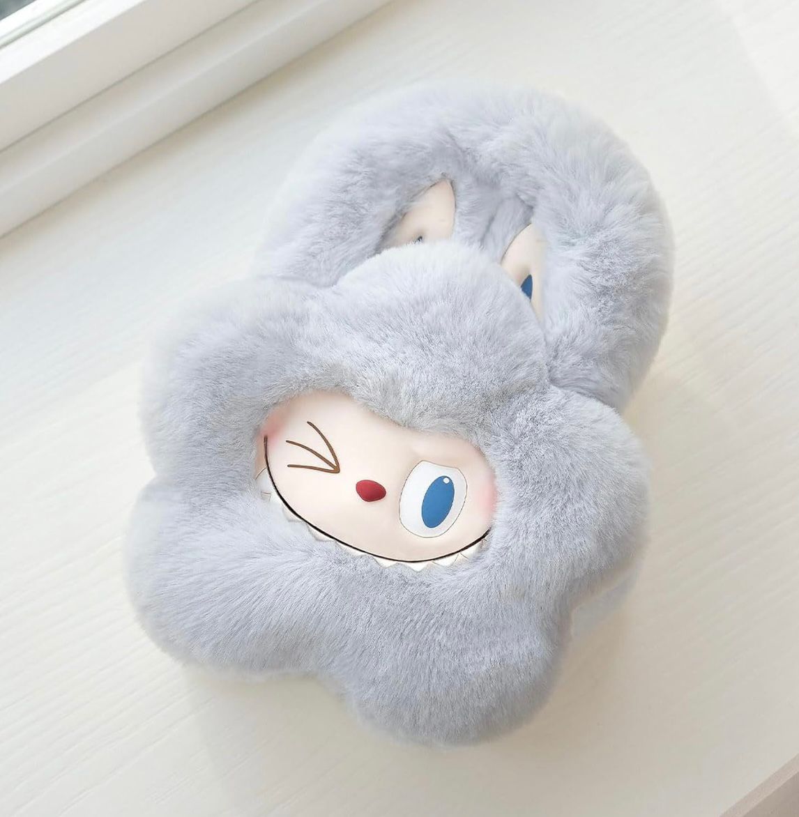 Labubu Tote Plush Bag - Blue