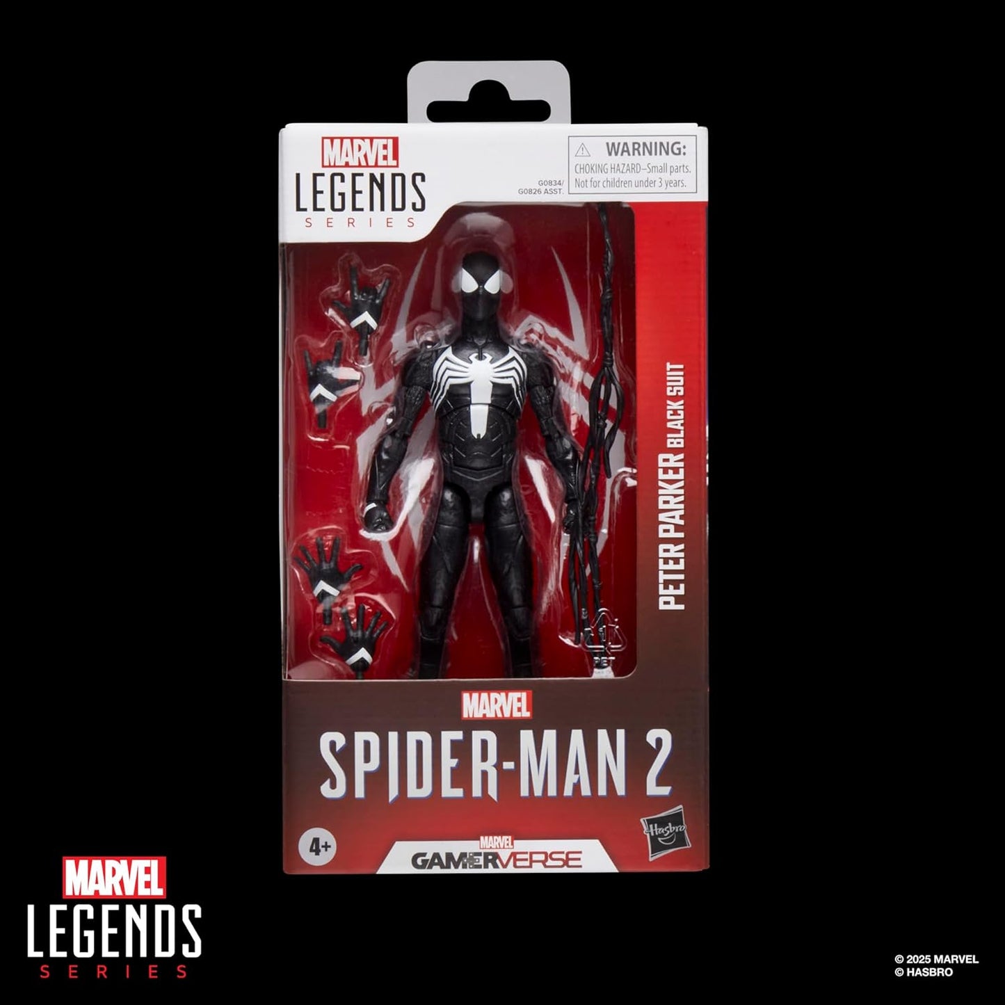 Black Suit Spiderman - Spiderman 2 Game Action Figure