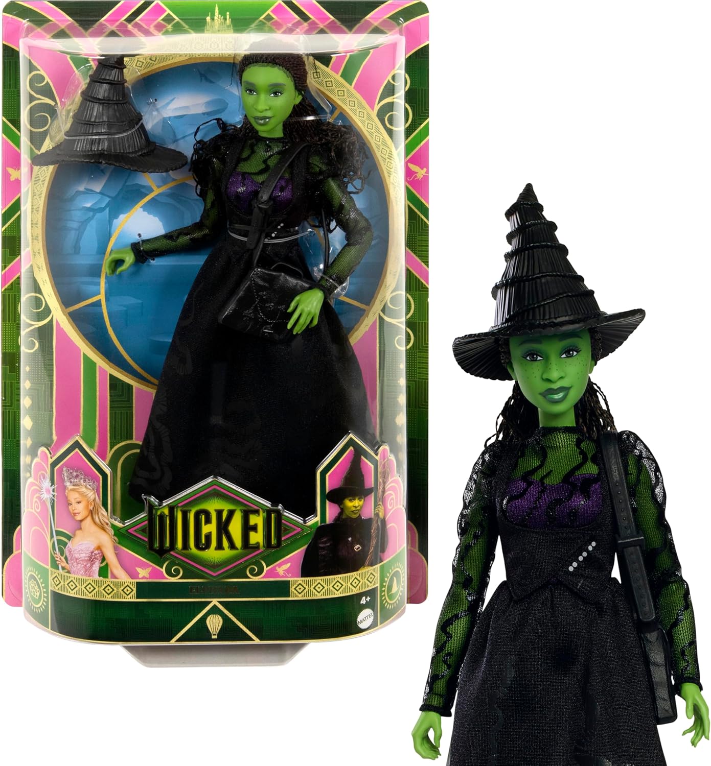 Wicked Movie Elphaba Doll - Regular Dress