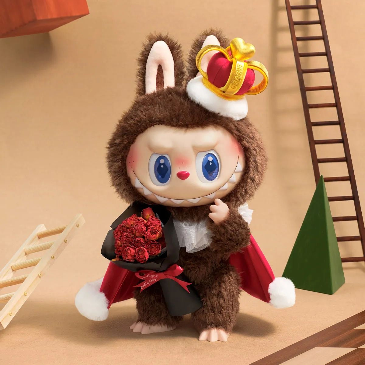Big Labubu - THE MONSTERS Let's Checkmate Series- Vinyl Plush Doll