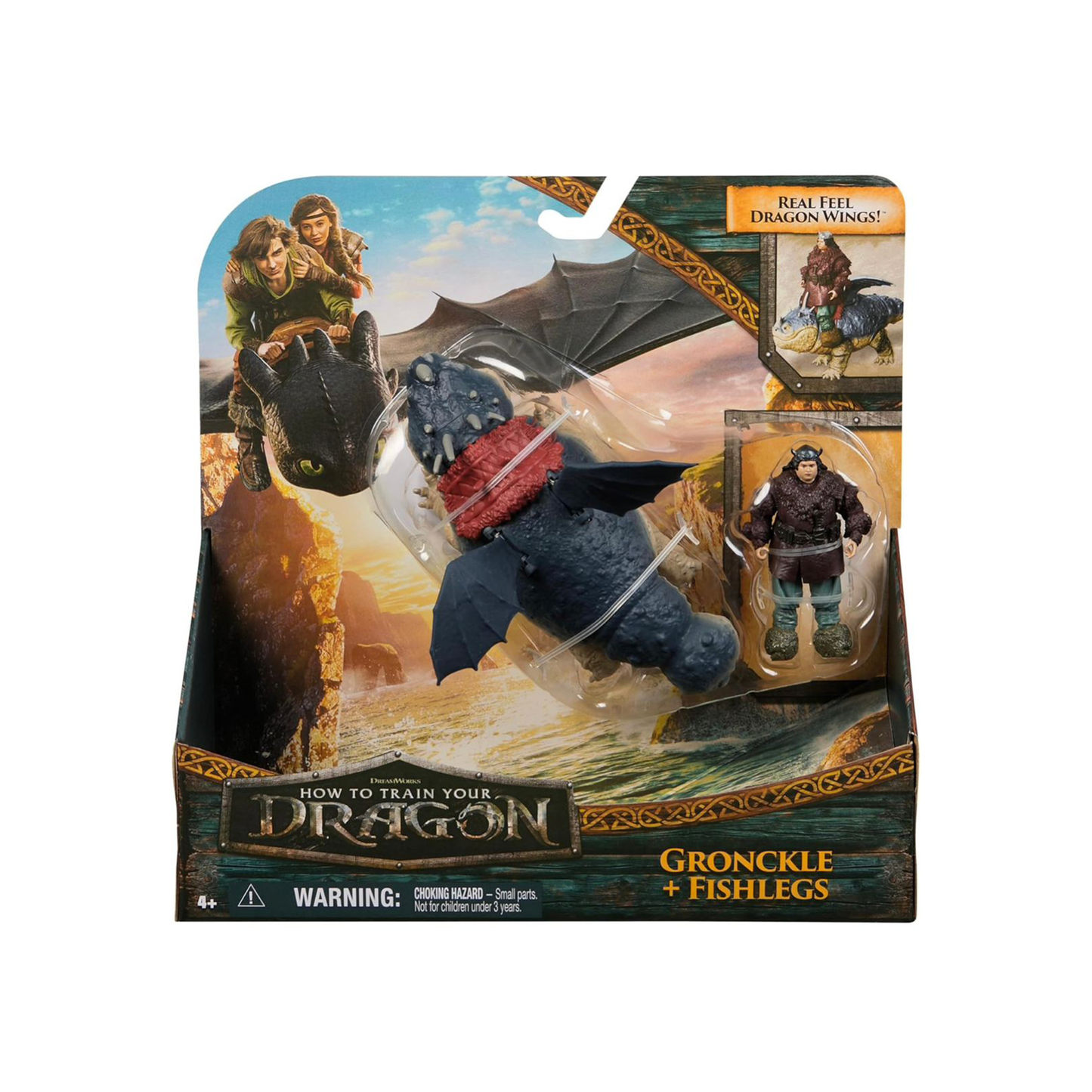How to Train Your Dragon - Fishlegs & Gronckle