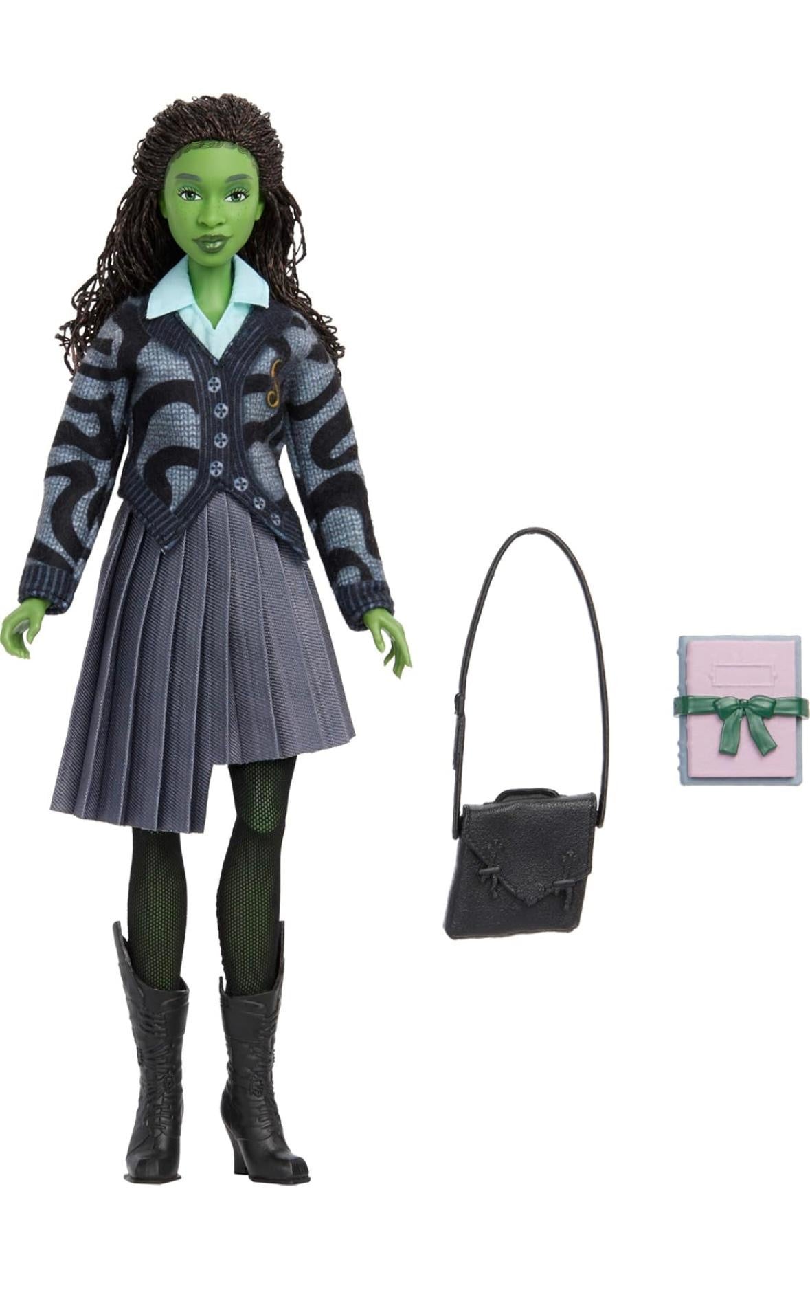 Wicked Movie Elphaba Doll - University Dress