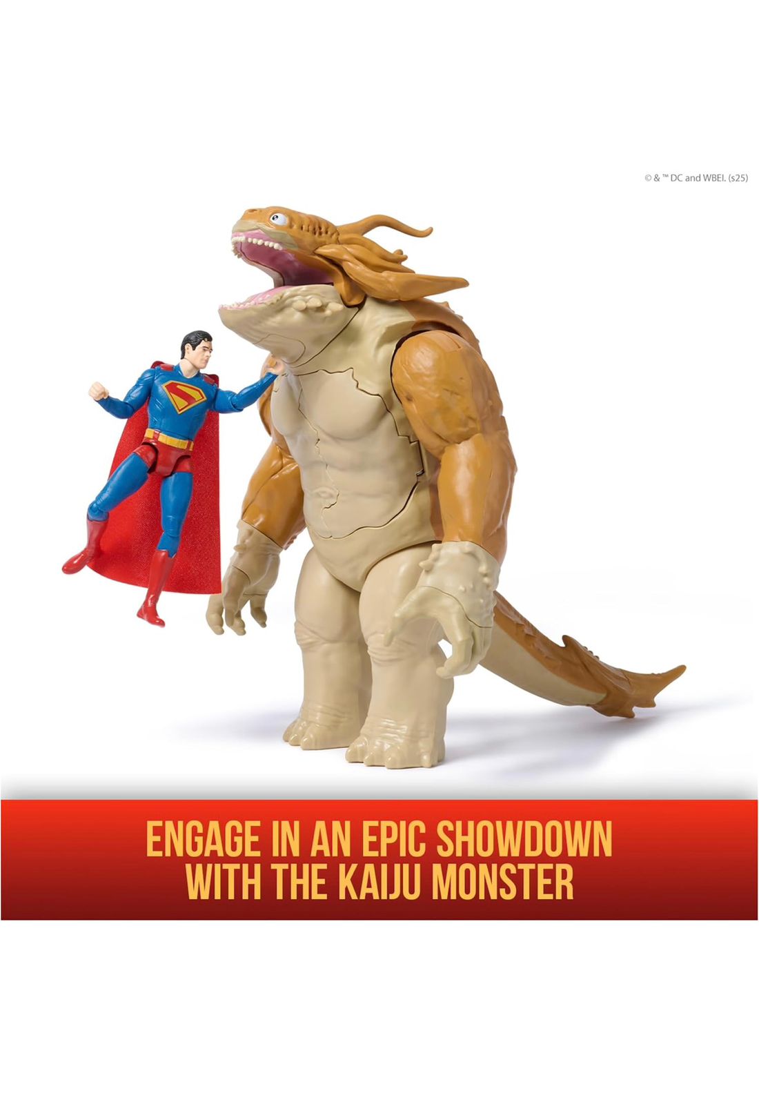 Superman vs Kaiju Action Figure