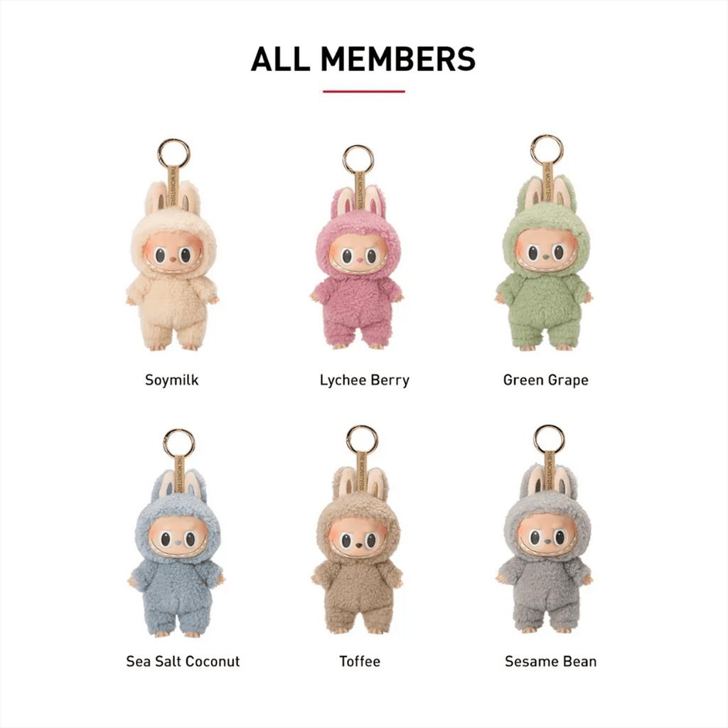 Labubu Exciting Macaron Keychains - Authentic (Whole Set 6)