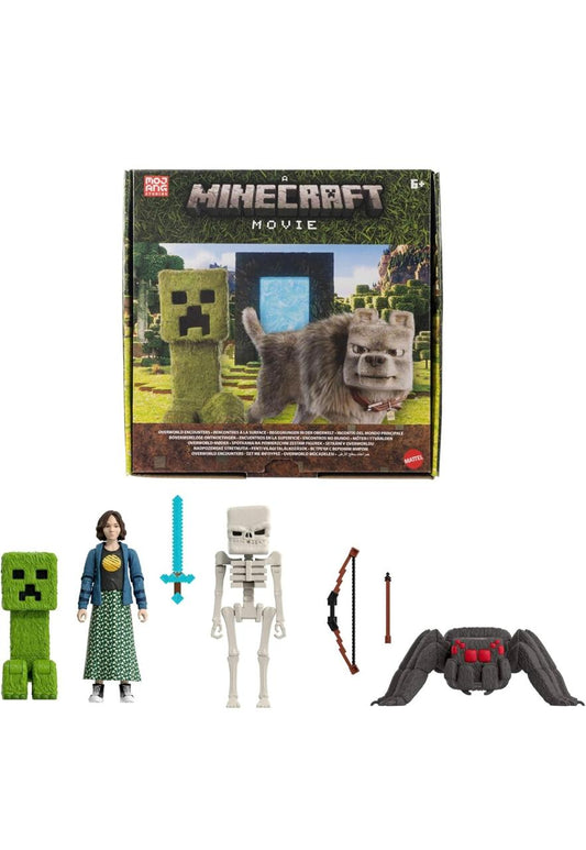 Minecraft Story Set with 4 Action Figures