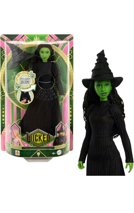Wicked Movie Elphaba Singing Doll