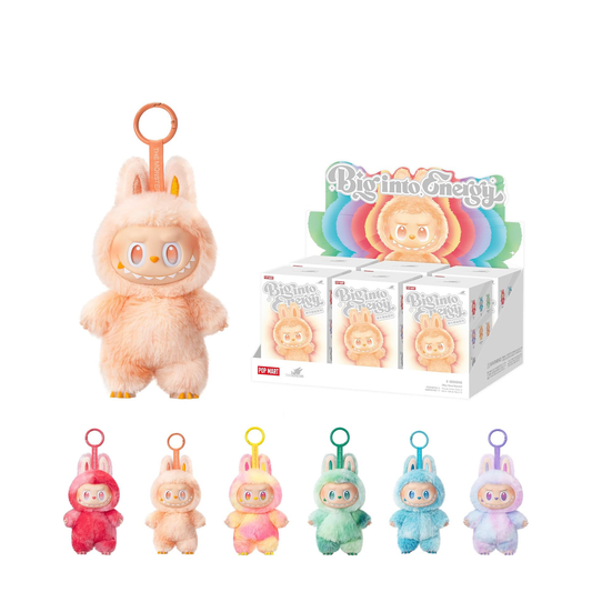 Labubu Big Into Energy Keychains - Authentic (Whole Set 6)